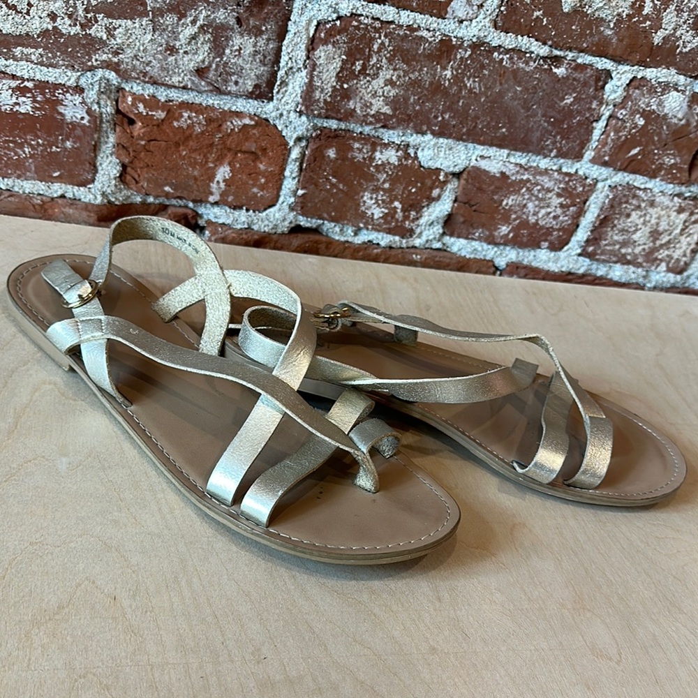 Nine West Women's Strappy Sandals in Gold